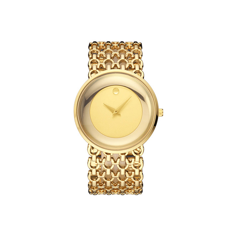 RENATA | RELOJ REDONDO CON BRAZALETE
