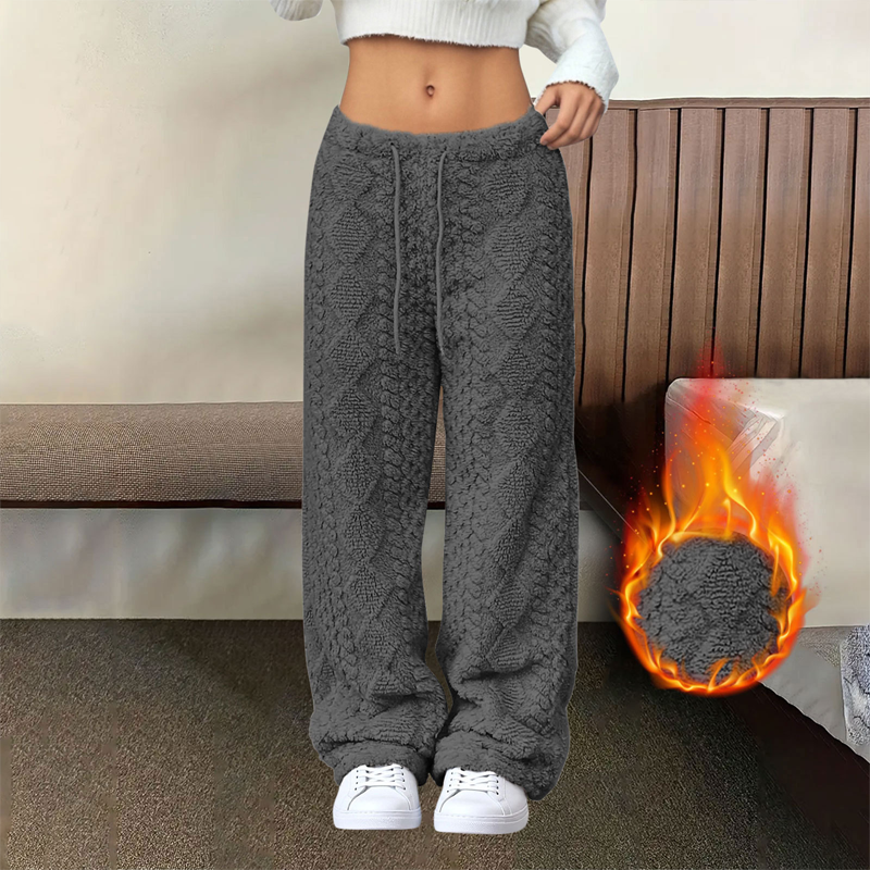 BEGOÑA | PANTALÓN RECTO GRUESO Y CÁLIDO