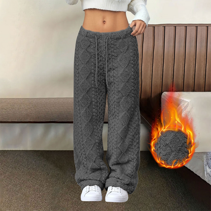 BEGOÑA | PANTALÓN RECTO GRUESO Y CÁLIDO