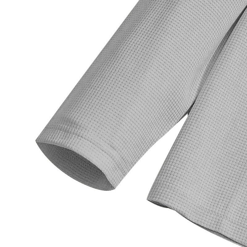 🔥Herren Waffelstrick-Set: Sweatshirt & Hose mit geradem Bein