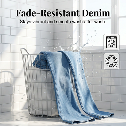 🔥Solange der Vorrat reicht 40 % Rabatt!🎉Elastische Schlagjeans für Damen mit hoher Taille
