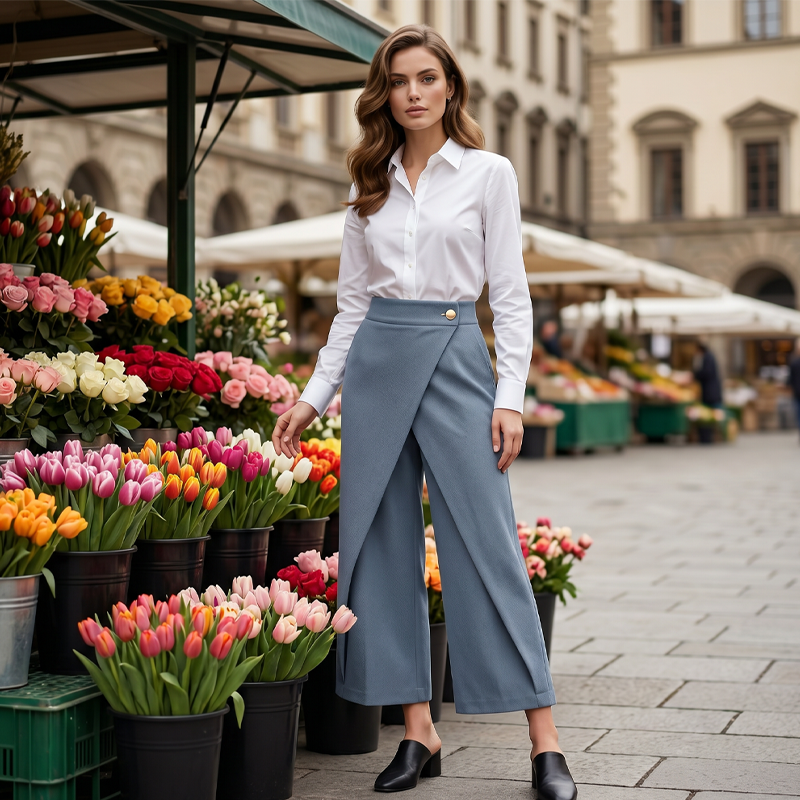 REBECA | PANTALÓN CORTO PATCHWORK