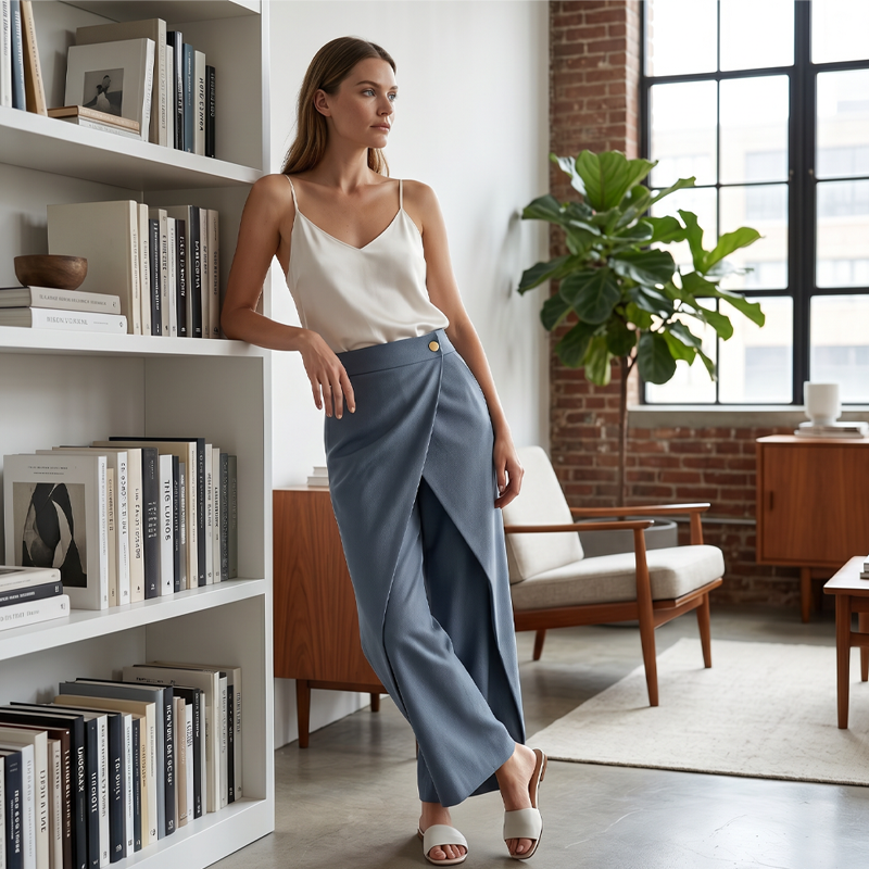 REBECA | PANTALÓN CORTO PATCHWORK
