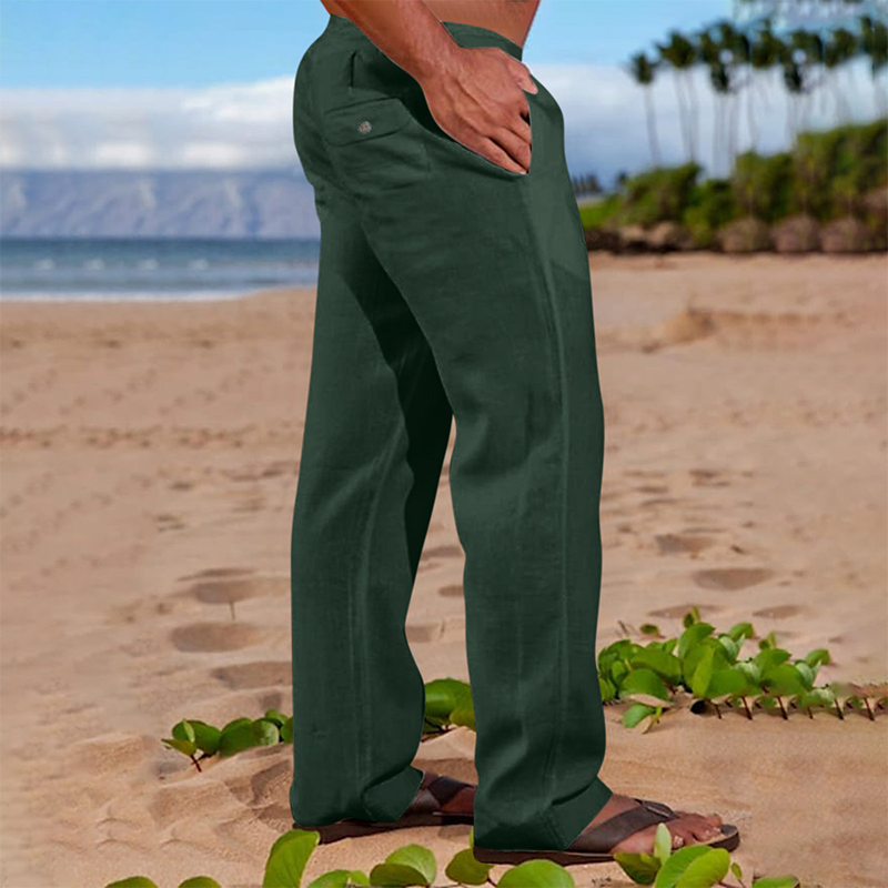 🔥Zeitlich begrenztes Angebot-Herren-Freizeithose mit geradem Bein