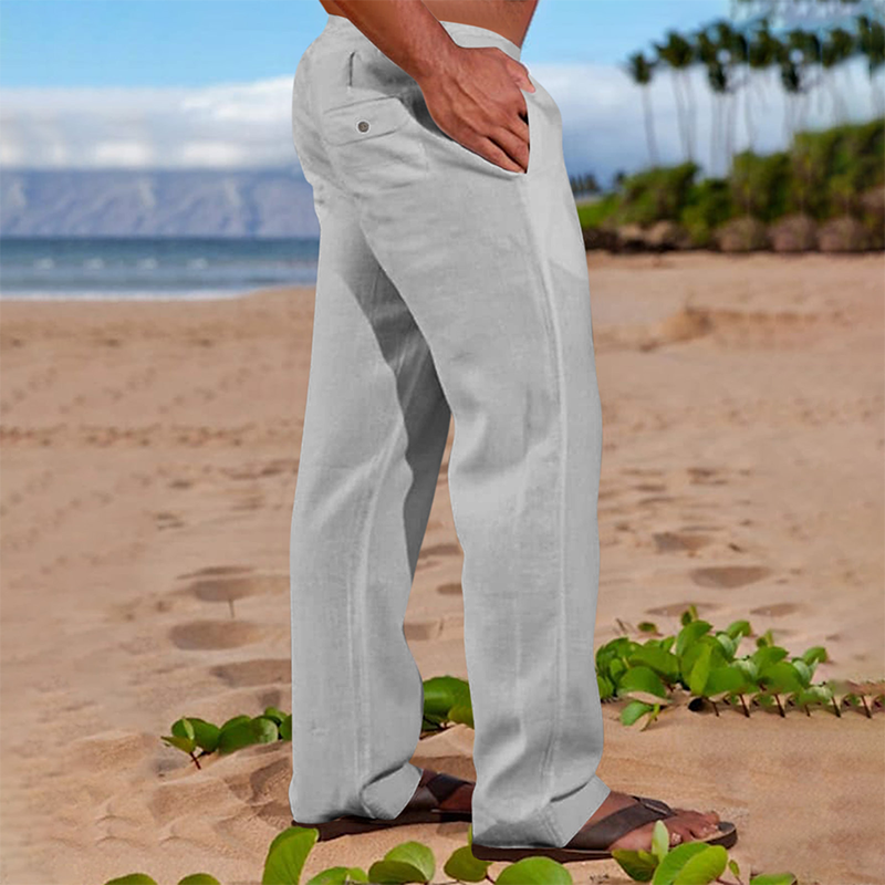 🔥Zeitlich begrenztes Angebot-Herren-Freizeithose mit geradem Bein