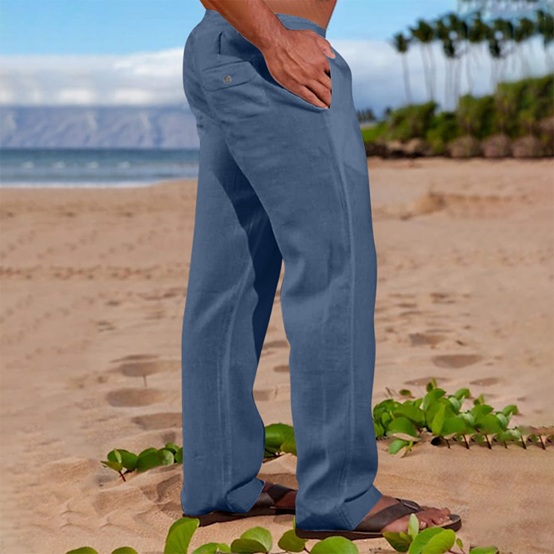 🔥Zeitlich begrenztes Angebot-Herren-Freizeithose mit geradem Bein