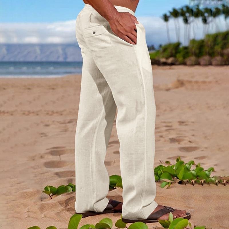 🔥Zeitlich begrenztes Angebot-Herren-Freizeithose mit geradem Bein