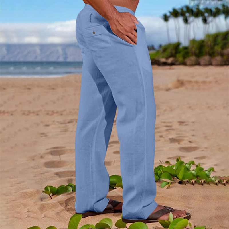 🔥Zeitlich begrenztes Angebot-Herren-Freizeithose mit geradem Bein