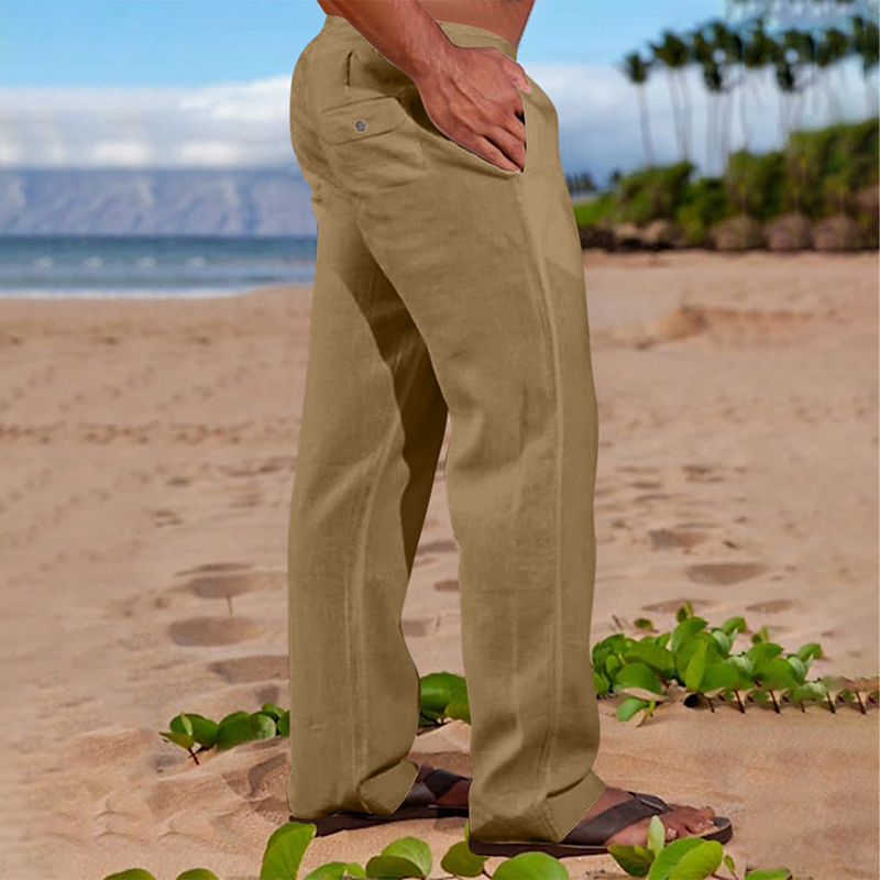 🔥Zeitlich begrenztes Angebot-Herren-Freizeithose mit geradem Bein