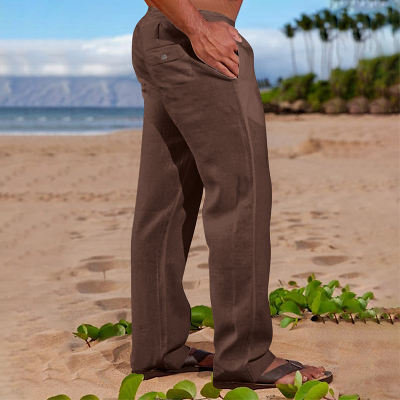 🔥Zeitlich begrenztes Angebot-Herren-Freizeithose mit geradem Bein