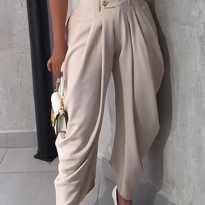 ESTHER | PANTALÓN ANCHO DE TIRO ALTO