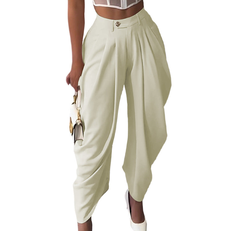 ESTHER | PANTALÓN ANCHO DE TIRO ALTO