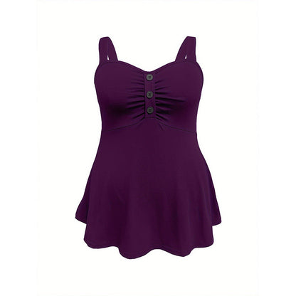 REGINA | BLUSA SIN MANGAS CON BOTONES