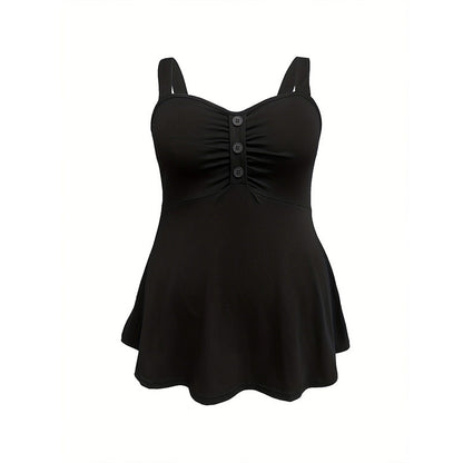 REGINA | BLUSA SIN MANGAS CON BOTONES