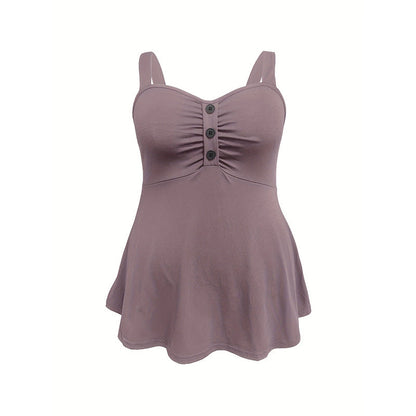 REGINA | BLUSA SIN MANGAS CON BOTONES