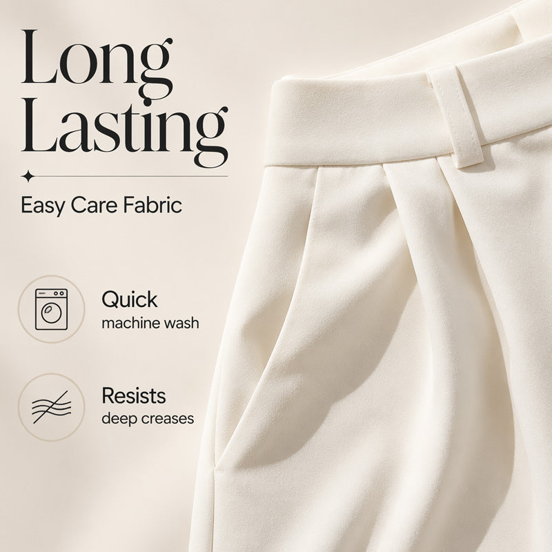 ✨Elegante, plissierte Pendlerhose