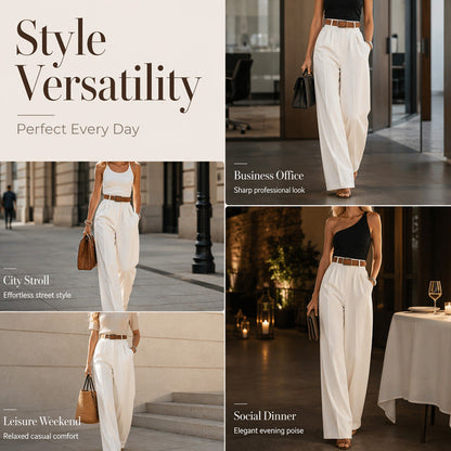 ✨Elegante, plissierte Pendlerhose