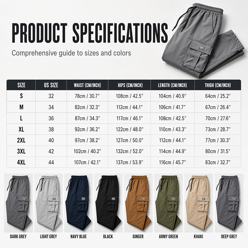 TEODORO | PANTALÓN CARGO HOLGADO