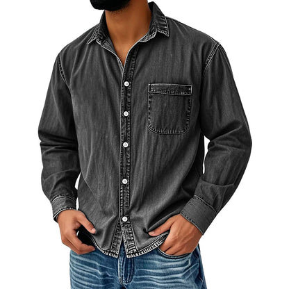 HERNÁN | CAMISA DENIM RETRO