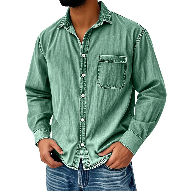 HERNÁN | CAMISA DENIM RETRO