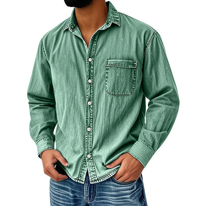 HERNÁN | CAMISA DENIM RETRO