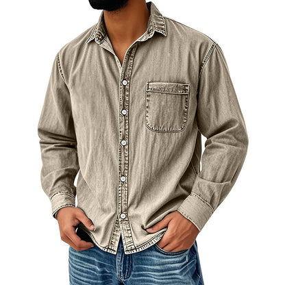 HERNÁN | CAMISA DENIM RETRO