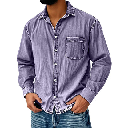 HERNÁN | CAMISA DENIM RETRO