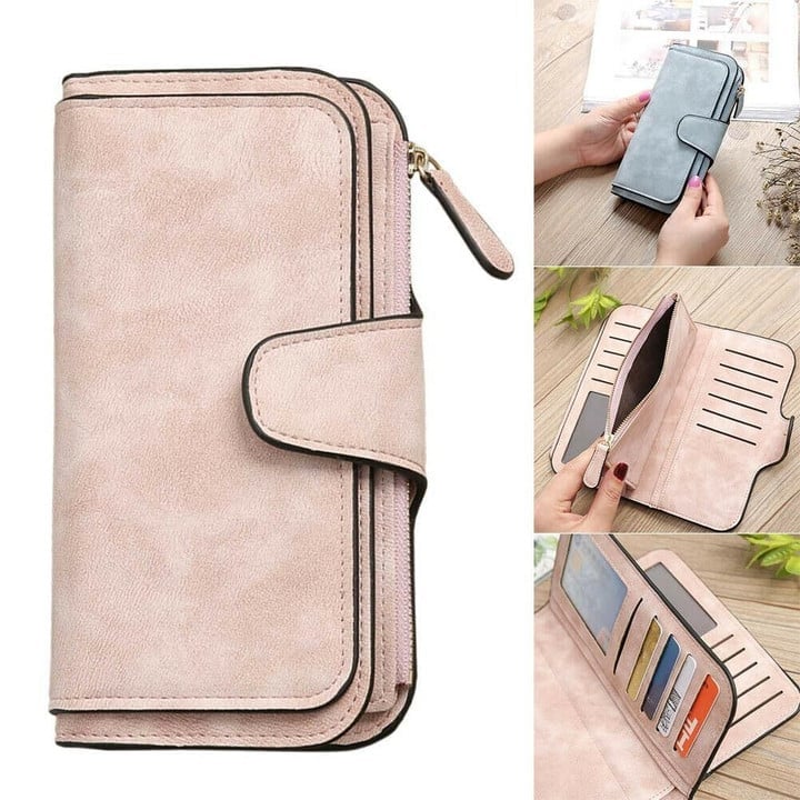 📢📢50%Rabatt!!!🎉✨Retro glamouröse Geldbörsen mit mehreren Fächern für Damen