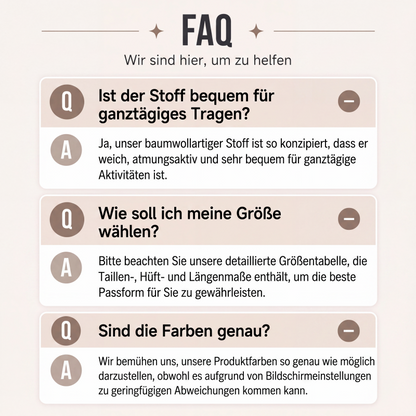 Legere plissierte Weite-Bein-Sweathose für Damen