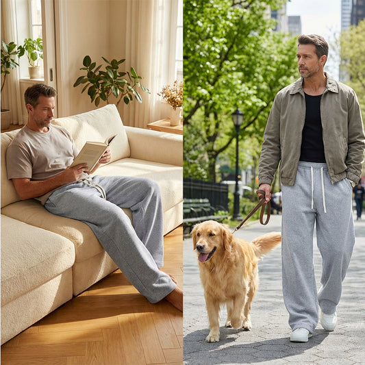 RAÚL | PANTALÓN HOLGADO CON CORDÓN