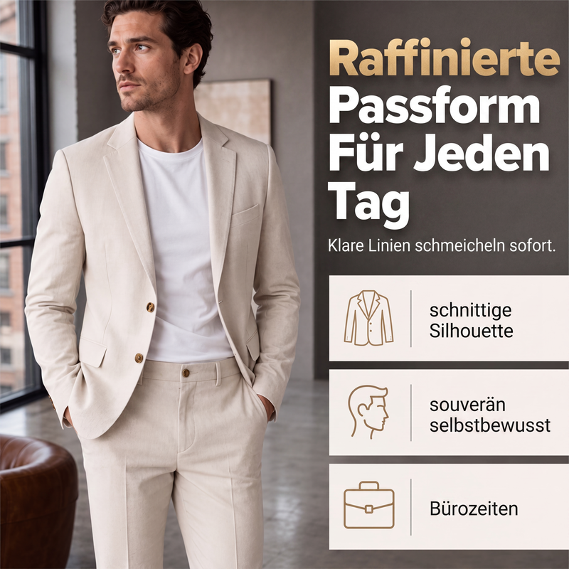 SAMUEL | CONJUNTO SMART CASUAL ELÁSTICO