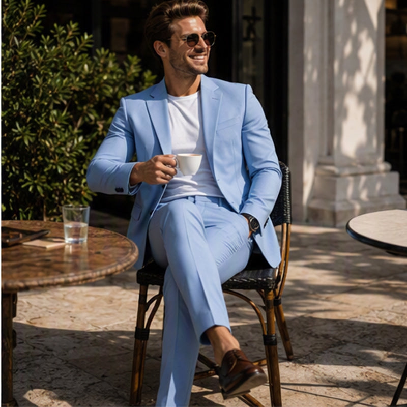 SAMUEL | CONJUNTO SMART CASUAL ELÁSTICO