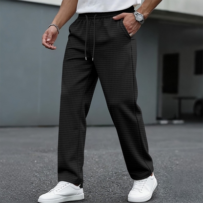 GERMÁN | PANTALÓN WAFFLE CON CORDÓN