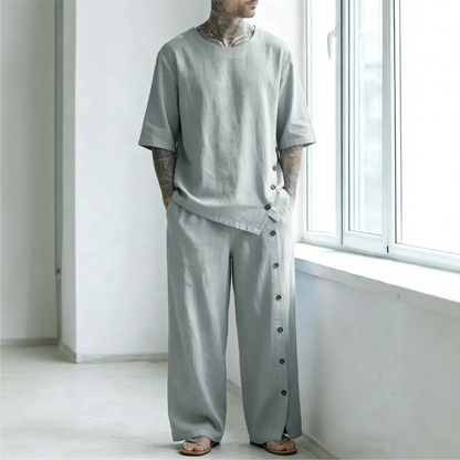 👔 50% Rabatt | Gepflegter Style ohne Styling-Stress – Herren 2-teiliges Set