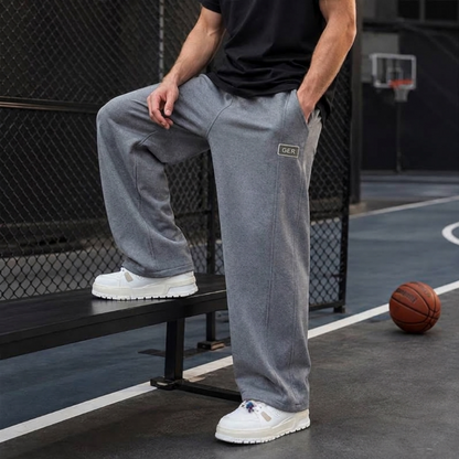 LUCIO | PANTALÓN ANCHO CON CORDÓN Y BOLSILLOS