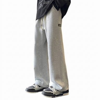 LUCIO | PANTALÓN ANCHO CON CORDÓN Y BOLSILLOS