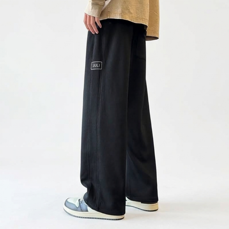 LUCIO | PANTALÓN ANCHO CON CORDÓN Y BOLSILLOS