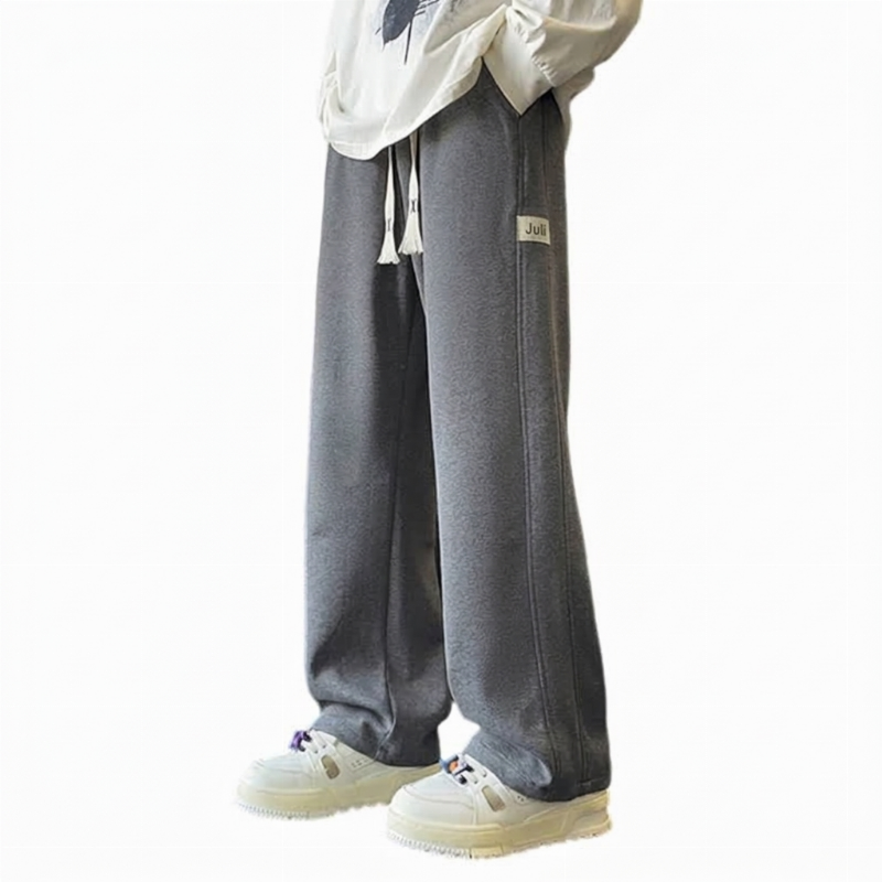 LUCIO | PANTALÓN ANCHO CON CORDÓN Y BOLSILLOS