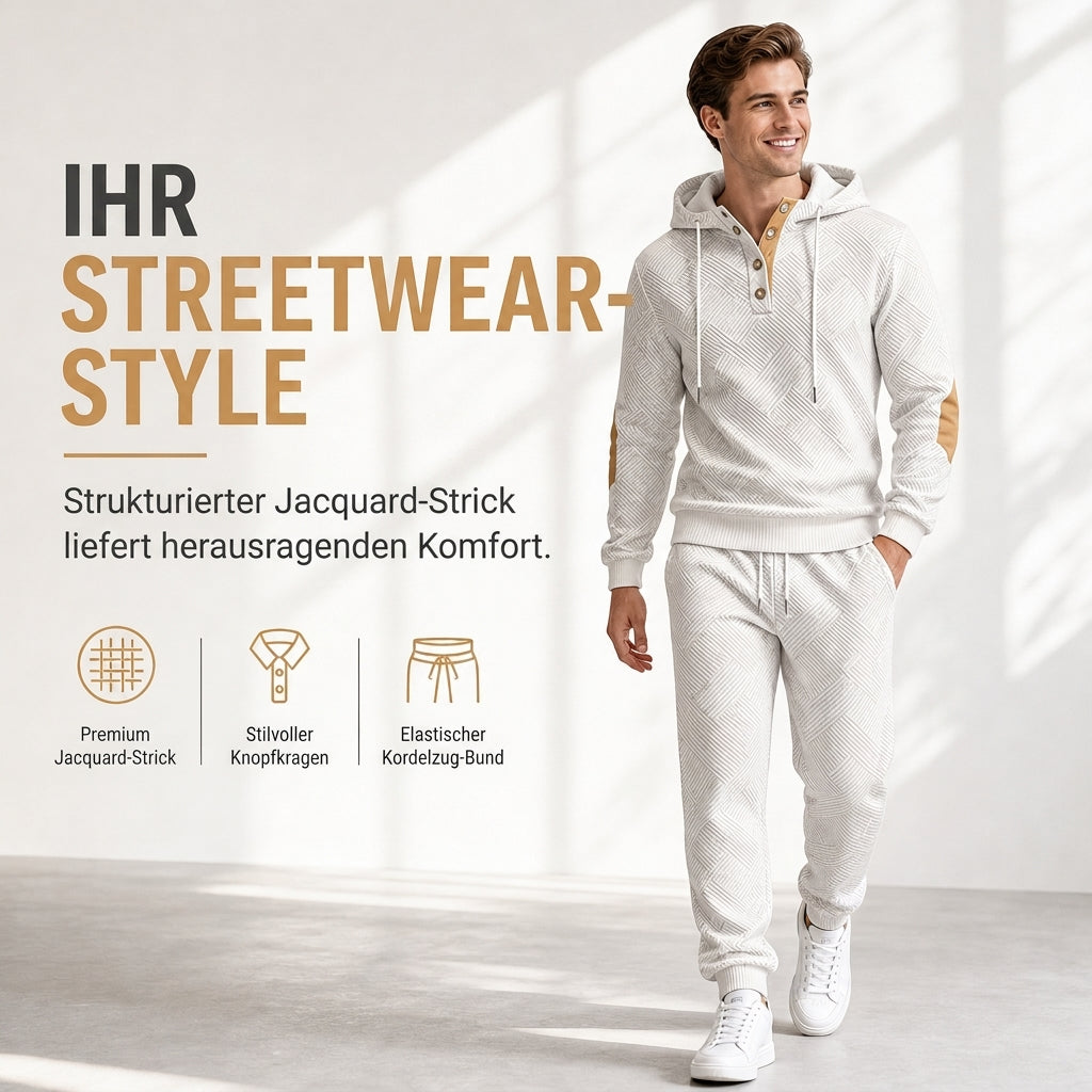 MATÍAS | CONJUNTO JACQUARD CON CAPUCHA