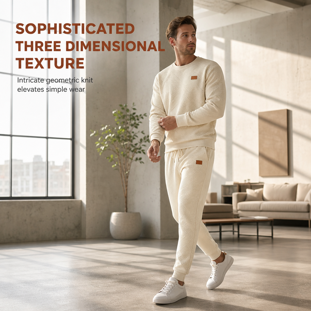 EZEQUIEL | CONJUNTO DE PUNTO JACQUARD