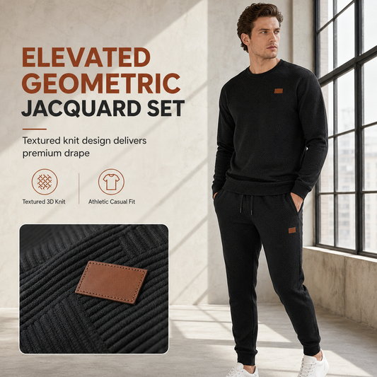 EZEQUIEL | CONJUNTO DE PUNTO JACQUARD