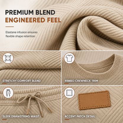 EZEQUIEL | CONJUNTO DE PUNTO JACQUARD