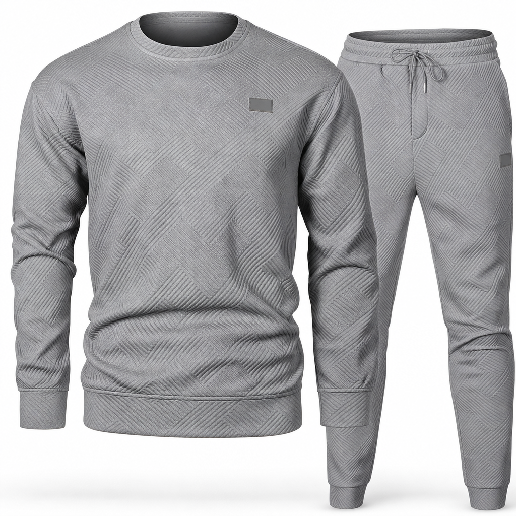 EZEQUIEL | CONJUNTO DE PUNTO JACQUARD