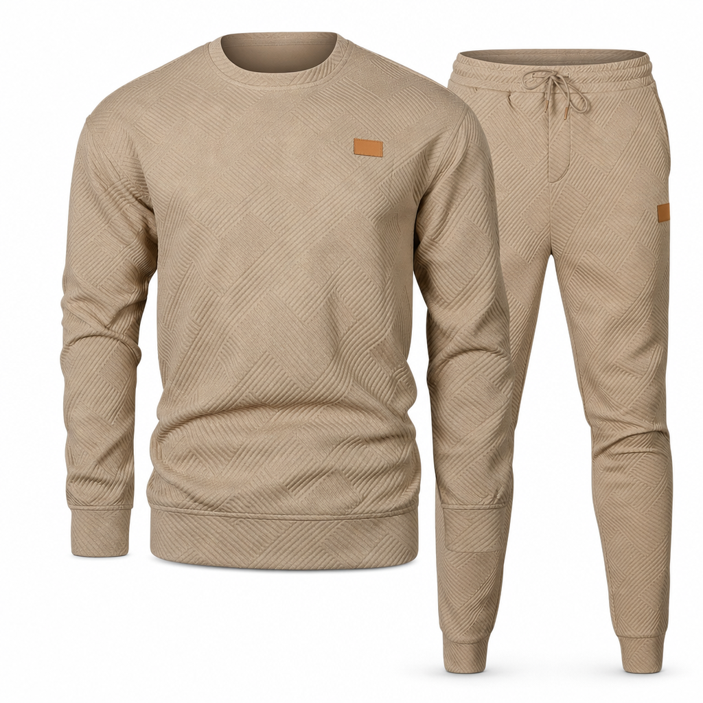 EZEQUIEL | CONJUNTO DE PUNTO JACQUARD