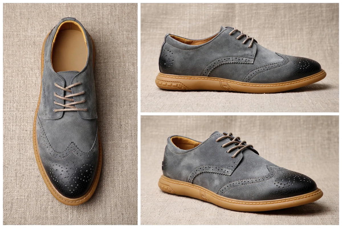 SIMÓN | ZAPATO WINGTIP DE PIEL